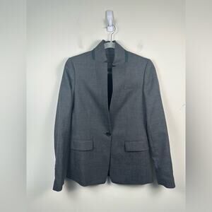 J. Crew Regent Blazer Wool Size 2 Single Button EUC